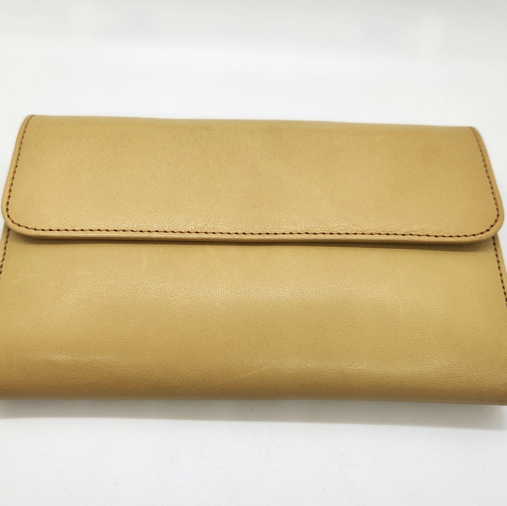 Balenciaga Vintage Tan Leather Wallet - Picture 2 of 7